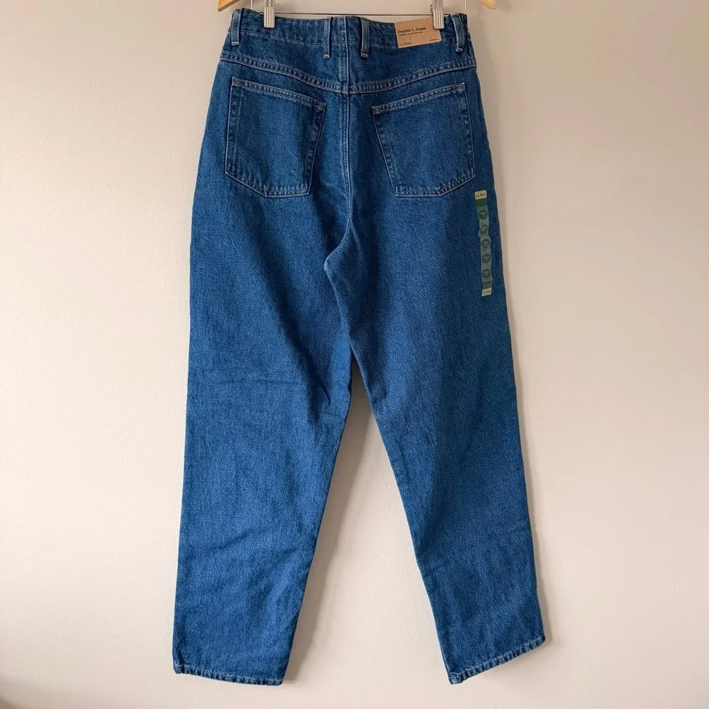 LLBean Original Fit Relaxed Jeans MT‎ 14 Flannel Lined